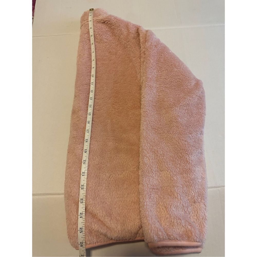 NWT - Uniqlo Medium Fluffy Yarn Fleece Full-Zip Jacket - Pink - Picture 4 of 8